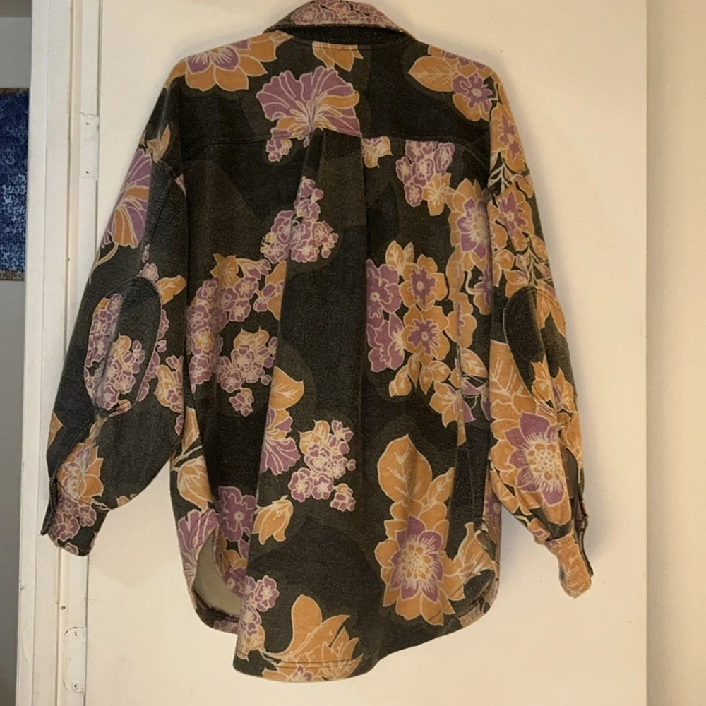 Free People Ruby Floral Jacket / Shacket - Picture 6 of 6